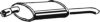 OPEL 852222 End Silencer
